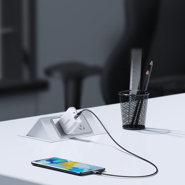Kabelis Kabelis USB-C barošanas piegādē 240W 5A 2m pelēks