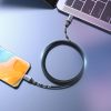 Kabelis Kabelis USB-C barošanas piegādē 240W 5A 2m pelēks