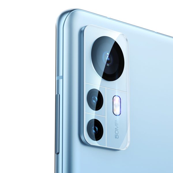 Folija Xiaomi 12 Pro 0,3 mm Camer Caursent + tīrīšanas komplekta komplektam 2 gab.