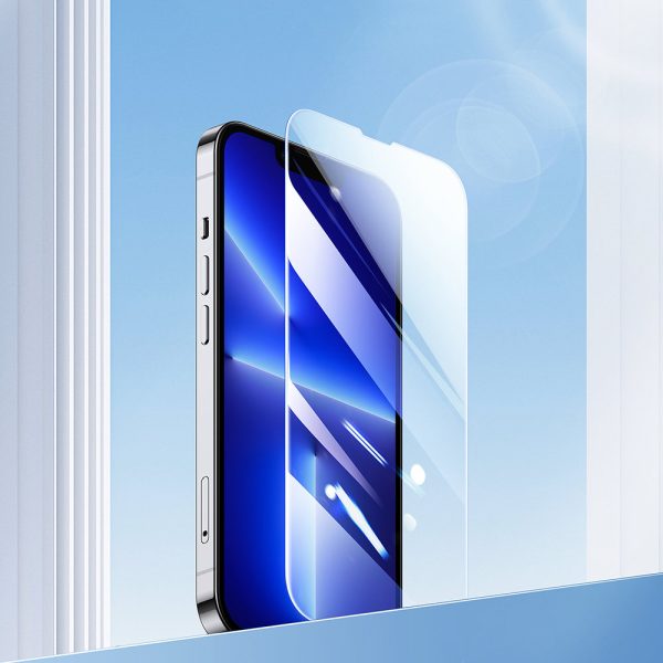 9h rūdīts stikls iPhone 14 uz visu bruņinieku 2,5d FS TG Knight Set 5 gab.
