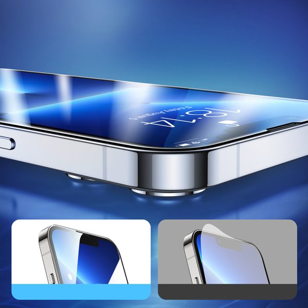 9h rūdīts stikls iPhone 14 Plus visā bruņiniekā 2,5d FS TG Knight komplekts 5 gab.