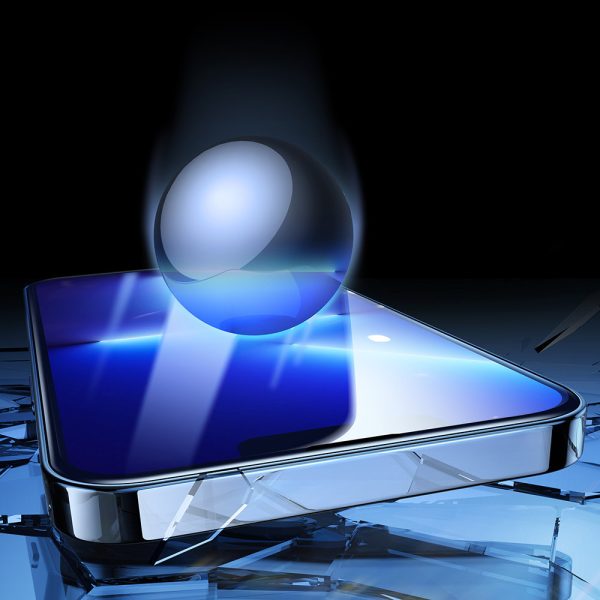 9h rūdīts stikls iPhone 14 Plus visā bruņiniekā 2,5d FS TG Knight komplekts 5 gab.