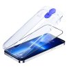 IPhone 14 Pro Max rūdīts stikls ar caurspīdīgu bruņinieku montāžas komplektu
