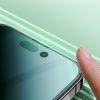 Zaļš rūdīts stikls iPhone 14 Plus ar anti zilo gaismas filtru visam bruņinieka ekrānam
