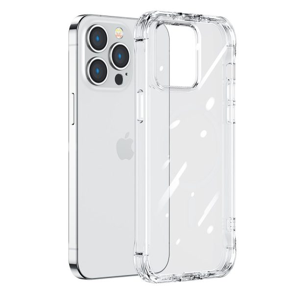 Gadījuma gadījums iPhone 14 bruņu korpusam ar āķiem caurspīdīgu statīvu
