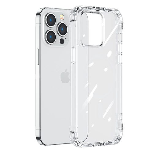 Gadījuma vāks iPhone 14 Pro Max bruņu korpuss ar āķiem caurspīdīgu statīvu