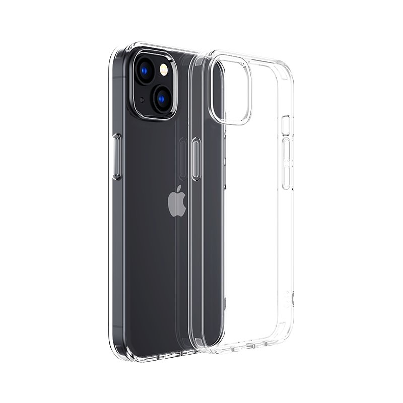 Elastīgs korpuss iPhone 14 Plus caurspīdīgā korpusa 14x izturīgs vāks