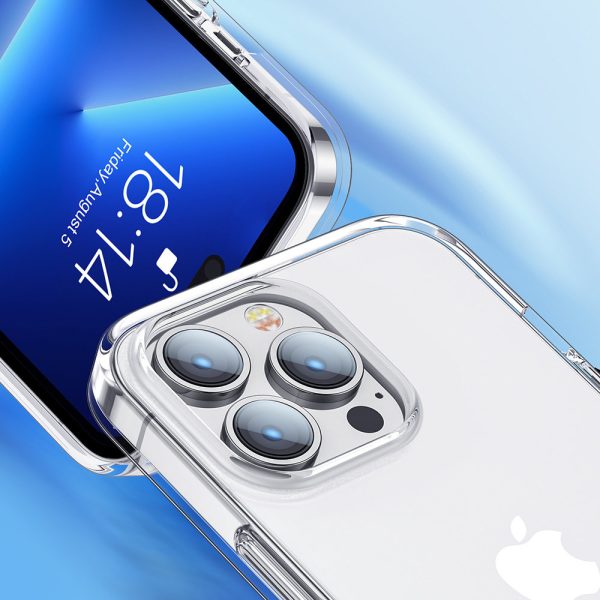 Elastīgs gadījums iPhone 14 Pro Max izturīgs caurspīdīgā korpusa 14x ilgstošs vāks