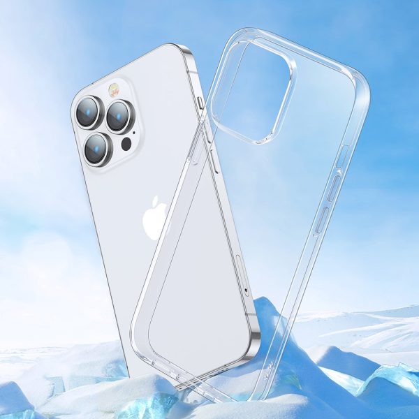 Elastīgs gadījums iPhone 14 Pro Max izturīgs caurspīdīgā korpusa 14x ilgstošs vāks