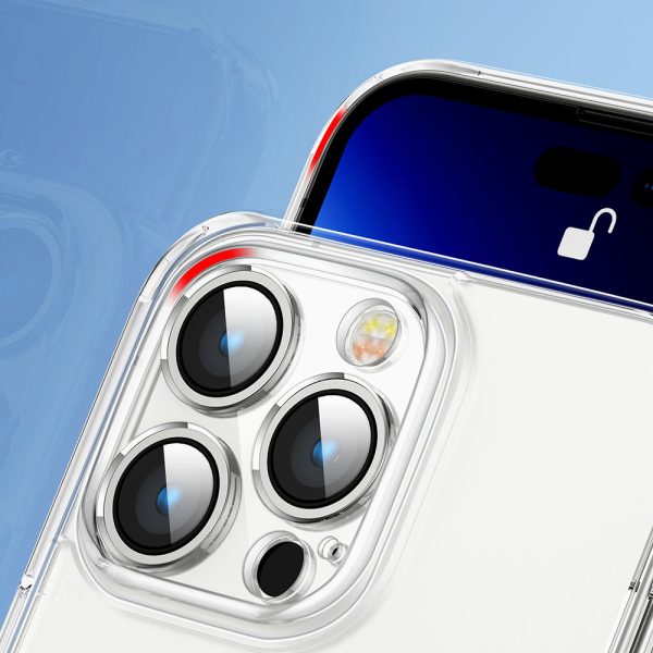 IPhone 14 Plus gadījums, izturīgs gadījums, 14D caurspīdīgs korpuss