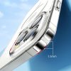 Magnētiskais korpuss iPhone 14 Plus saderīgs ar Magsafe caurspīdīgu 14D