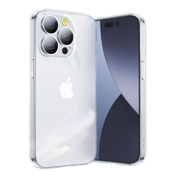 Case Case iPhone 14 Moundation Cover ar pārsegu caurspīdīgai kamerai 14Q