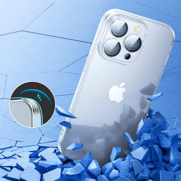 Case Case iPhone 14 Moundation Cover ar pārsegu caurspīdīgai kamerai 14Q
