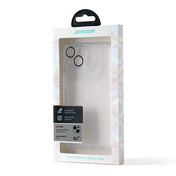 Case Case iPhone 14 Moundation Cover ar pārsegu caurspīdīgai kamerai 14Q