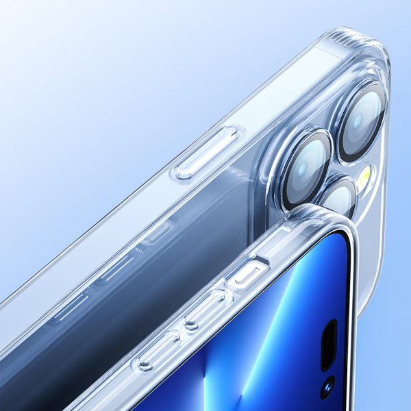 Case Case iPhone 14 Moundation Cover ar pārsegu caurspīdīgai kamerai 14Q