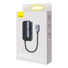 6in1 Padjoy Hubo USB porti uz USB-C HDMI SD TF tumši pelēku viedtālruņa planšetdatoru