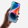 Gēla korpuss iPhone 14 Plus ar pastiprinātiem aizsargājošu lietu caurspīdīgu gadījumu