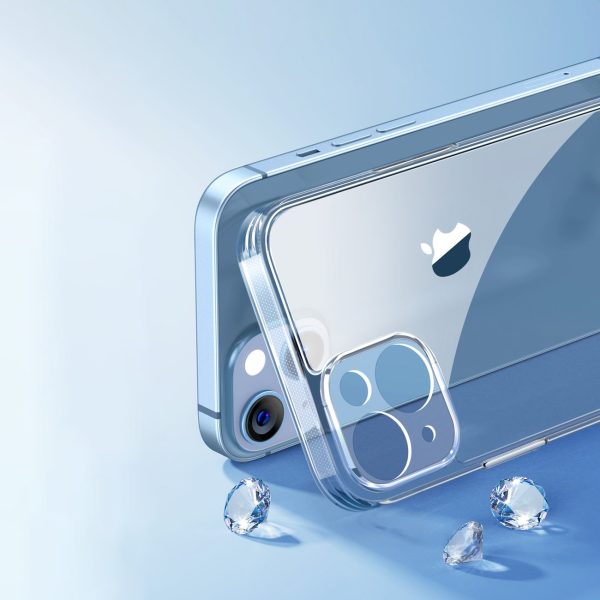 IPhone 14 Plus korpuss ar aizsargājoša gadījuma gēla rāmi