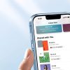 IPhone 14 Plus korpuss ar aizsargājoša gadījuma gēla rāmi