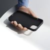Elastīgs silikona tālruņa korpuss iPhone 14 Plus aizsargājošajam gadījumam melns