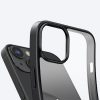 Stingrs korpuss ar želejas rāmi un iebūvētu iPhone 14 melno statīvu
