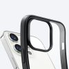Stingrs korpuss ar želejas rāmi un iebūvētu iPhone 14 pro melno stendu