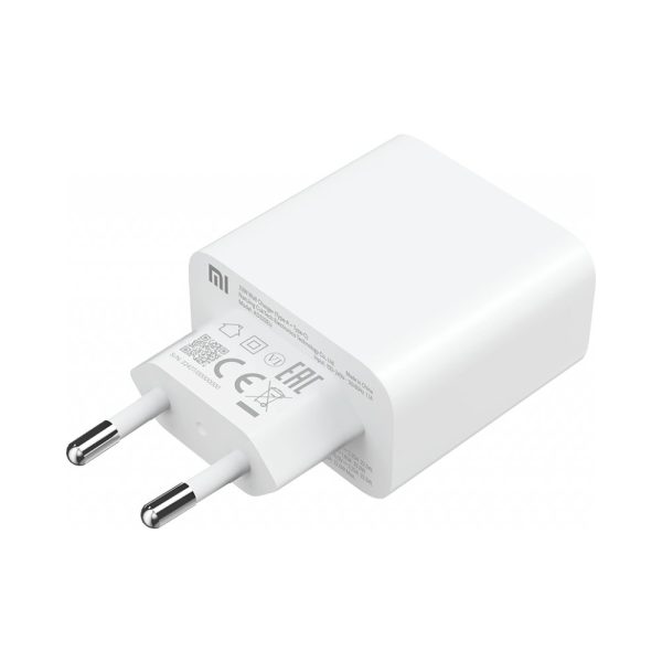 Ātrā tīkla lādētājs Xiaomi Travel Charger Combo USB / USB-C 33W PD White