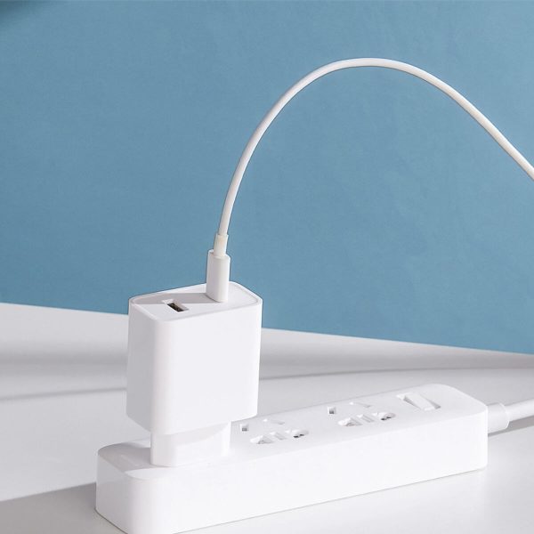 Ātrā tīkla lādētājs Xiaomi Travel Charger Combo USB / USB-C 33W PD White