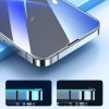Pilna ekrāna rūdīts stikls ar montāžas rāmi iPhone 14 Plus 6,7 ''