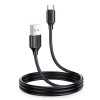USB datu uzlādes un pārraides kabelis - USB tips C 3A 1M Black