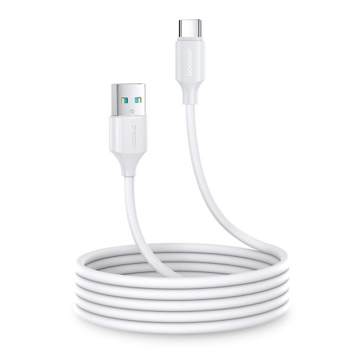 USB datu uzlādes un pārraides kabelis - USB tips C 3A 2m balts