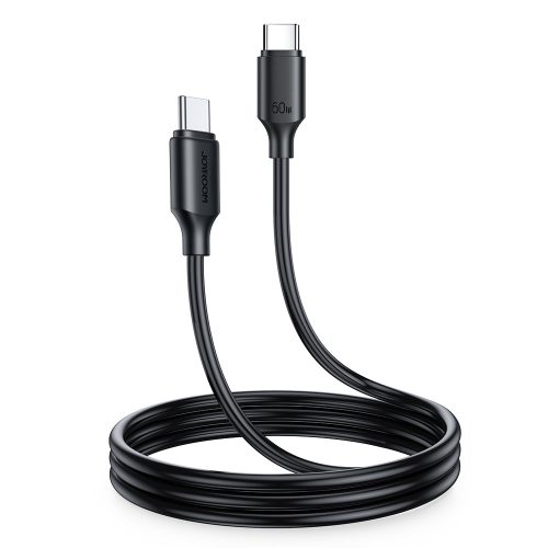 USB-C kabeļa kabelis-USB-C 480MB/s 60W 1m melns