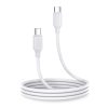 USB-C kabeļa kabelis-USB-C 480MB/s 60W 1m balts