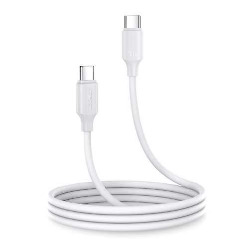 USB-C kabeļa kabelis-USB-C 480MB/s 60W 1m balts