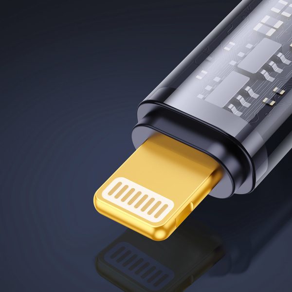 3in1 USB kabelis - USB -C / Lightning / Micro USB 3,5 un 1,2 m melns