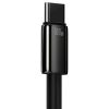 Spēcīgs kabeļa volframa zelta USB - USB -C 480MB/s 100W 2m melns