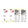 Aux Aux Mini Jack 3,5 mm 1m melns audio kabelis