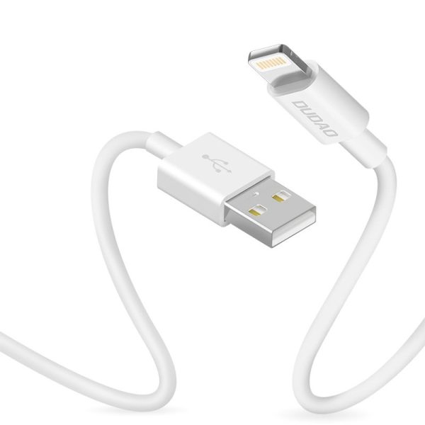 Kabelis kabelis iPhone USB - zibens 3A 1m balts