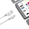 Kabeļa USB kabelis - mikro USB 2,4A 1m balts