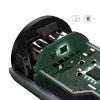 1020386-7-ladowarka-samochodowa-z-mlotkiem-bezpiec-dudao-hurtownia-sklep Automašīnas lādētājs ar drošības āmuru 2x USB 5V 3,1a vārpstas stiklam