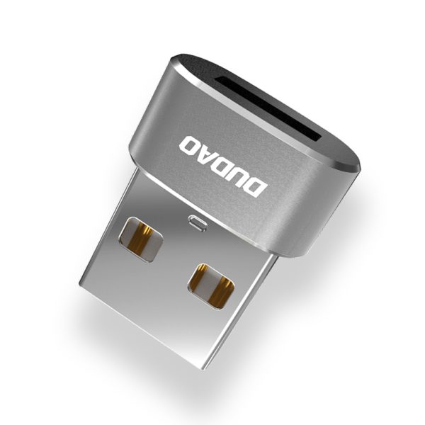 Adaptera adapteris no USB-C savienotāja parasto USB melno