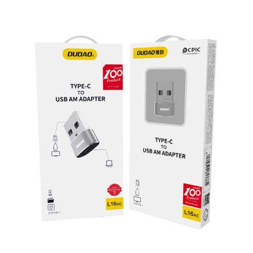Adaptera adapteris no USB-C savienotāja parasto USB melno