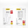 Adaptera adapteris USB-C austiņu izplatītājs-USB-C + 3
