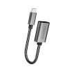 Adaptera adapteris OTG kabelis ar USB-C pelēku