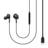 Departamenta austiņas AKG USB-C melnais savienotājs