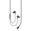 Departamenta austiņas AKG USB-C melnais savienotājs