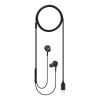 Departamenta austiņas AKG USB-C melnais savienotājs