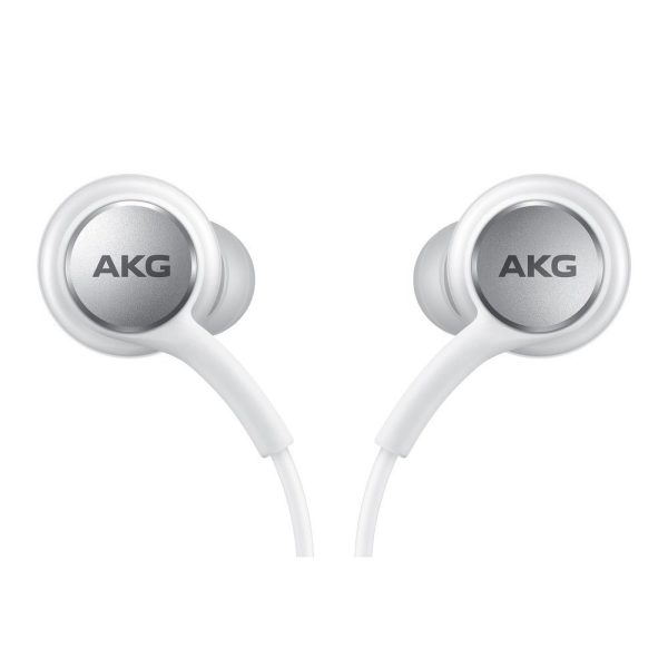 Departamenta austiņas AKG USB-C baltais savienotājs