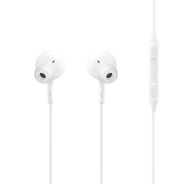 Departamenta austiņas AKG USB-C baltais savienotājs