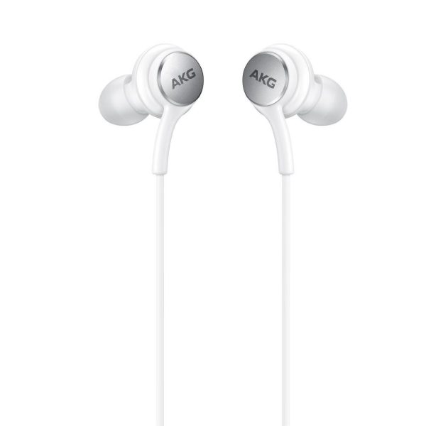 Departamenta austiņas AKG USB-C baltais savienotājs